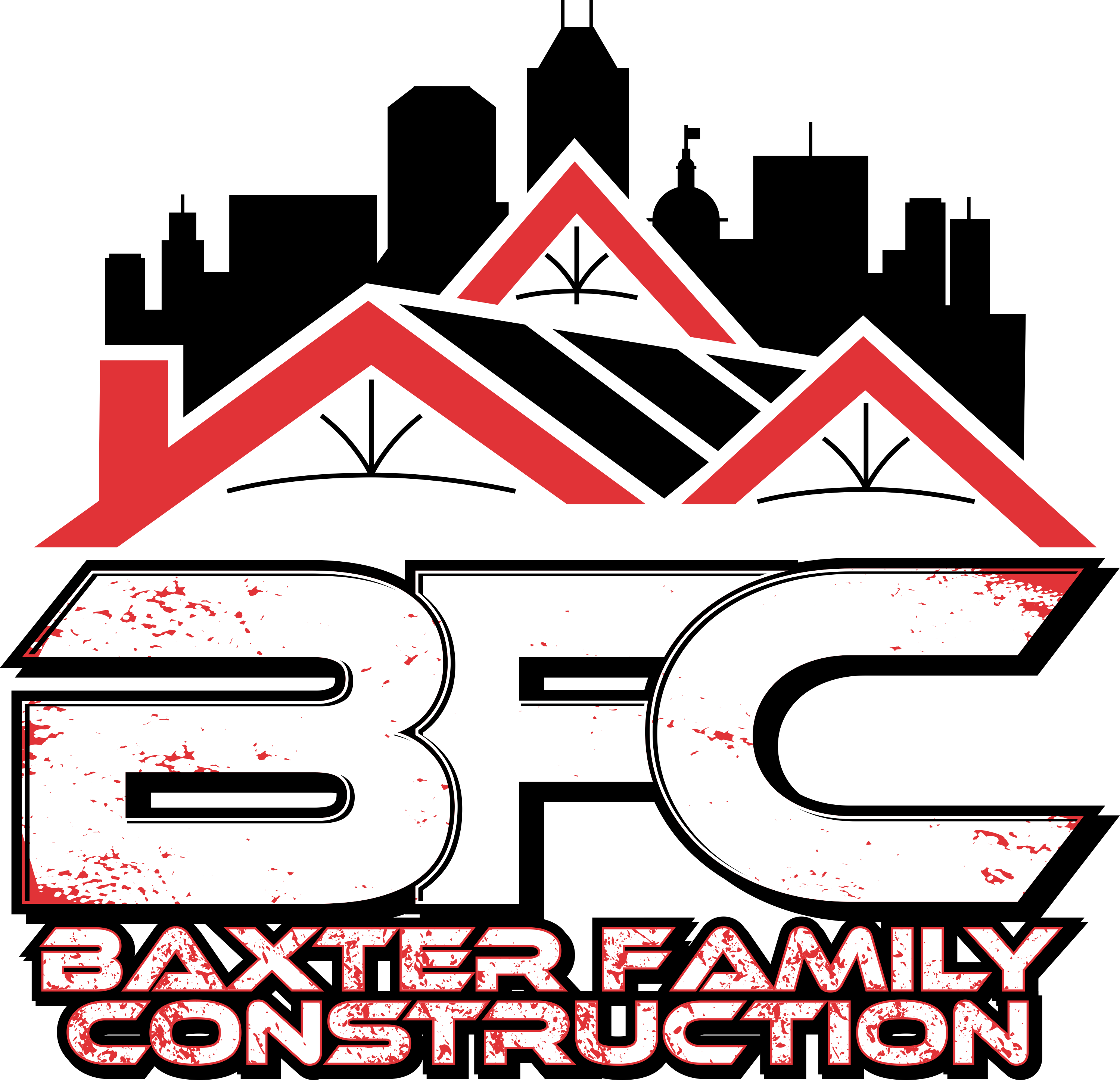Baxter Family Construction Logo